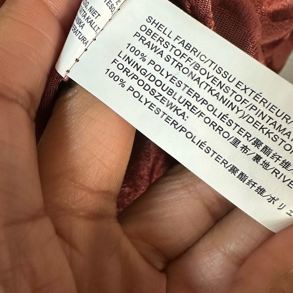 NWT Anthropologie Moon River Velvet Square Neck Dress Size M - Picture 5 of 6